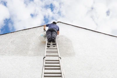 Peinture extérieure à Garlède-Mondebat — façades et ravalement